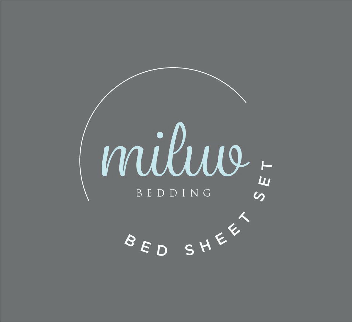 Trademark Logo MILUV BEDDING BED SHEET SET