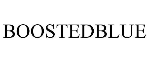 Trademark Logo BOOSTEDBLUE