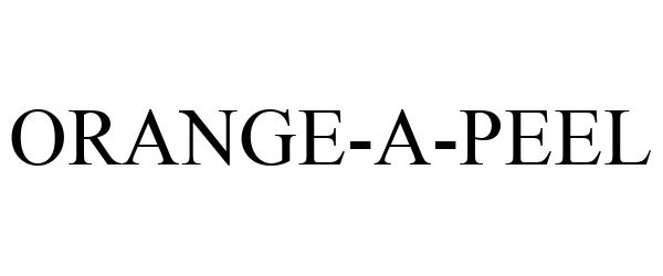 Trademark Logo ORANGE-A-PEEL