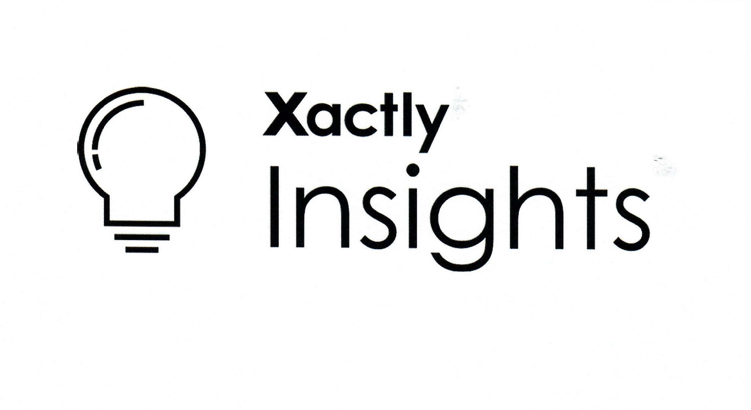 Trademark Logo XACTLY INSIGHTS