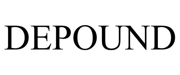 Trademark Logo DEPOUND