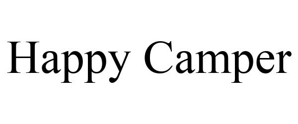 Trademark Logo HAPPY CAMPER