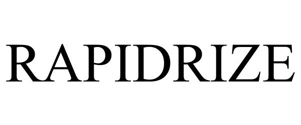 Trademark Logo RAPIDRIZE