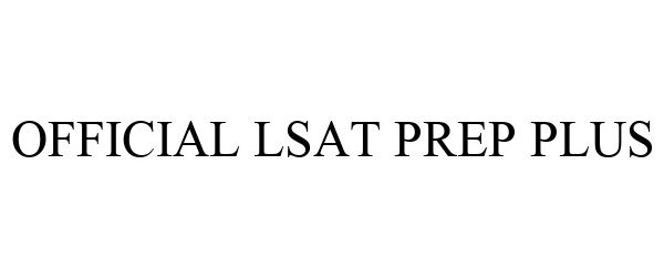 Trademark Logo OFFICIAL LSAT PREP PLUS