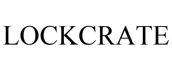 Trademark Logo LOCKCRATE