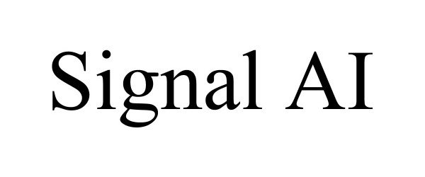 Trademark Logo SIGNAL AI