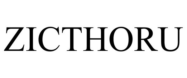 Trademark Logo ZICTHORU