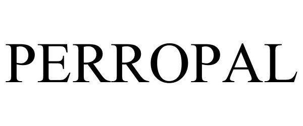 Trademark Logo PERROPAL