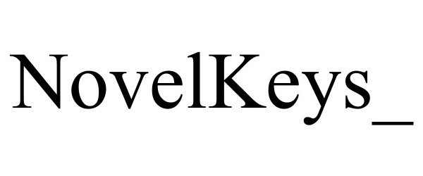 Trademark Logo NOVELKEYS_
