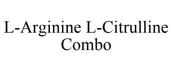  L-ARGININE L-CITRULLINE COMBO