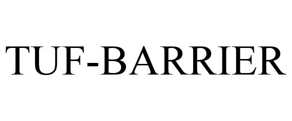 Trademark Logo TUF-BARRIER