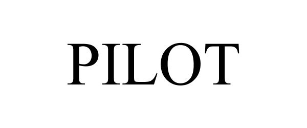Trademark Logo PILOT