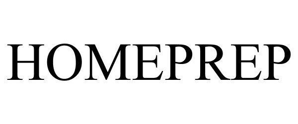 Trademark Logo HOMEPREP