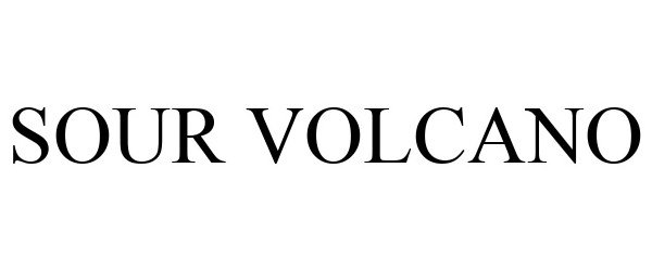 Trademark Logo SOUR VOLCANO