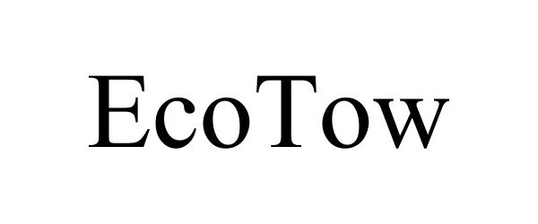 Trademark Logo ECOTOW