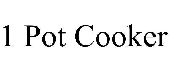 Trademark Logo 1 POT COOKER