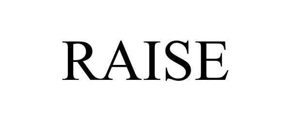 Trademark Logo RAISE