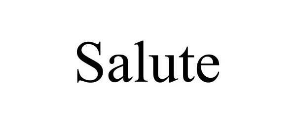 Trademark Logo SALUTE