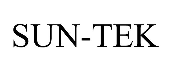 Trademark Logo SUN-TEK