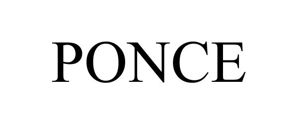 Trademark Logo PONCE