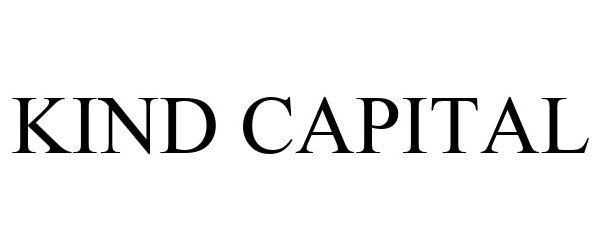 Trademark Logo KIND CAPITAL