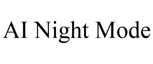 Trademark Logo AI NIGHT MODE