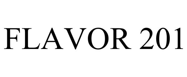 Trademark Logo FLAVOR 201