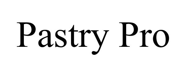 Trademark Logo PASTRY PRO