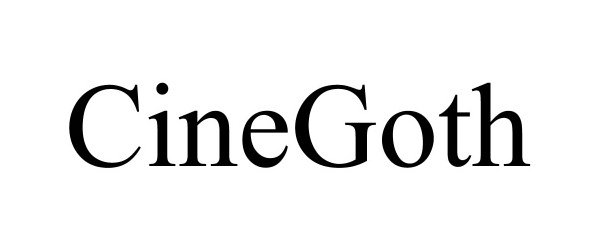 Trademark Logo CINEGOTH
