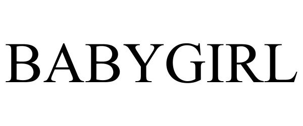 Trademark Logo BABYGIRL