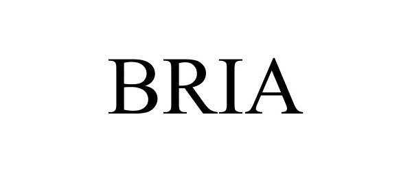 Trademark Logo BRIA