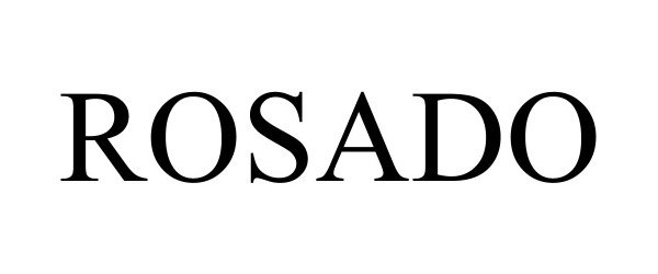 Trademark Logo ROSADO