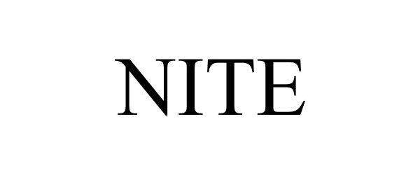 Trademark Logo NITE