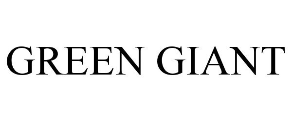 Trademark Logo GREEN GIANT