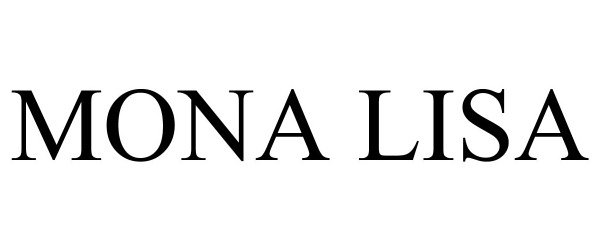 Trademark Logo MONA LISA