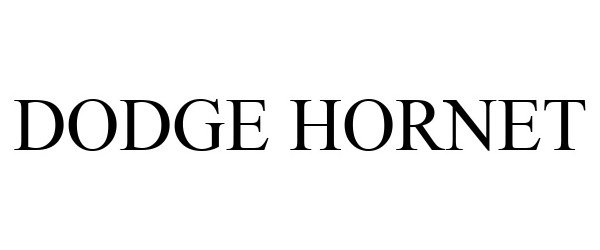 Trademark Logo DODGE HORNET