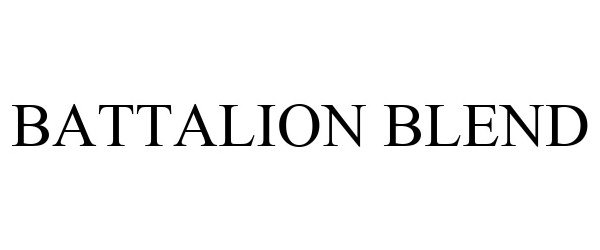 Trademark Logo BATTALION BLEND