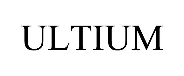 Trademark Logo ULTIUM