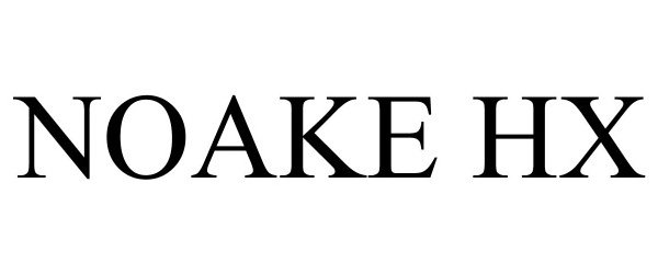 Trademark Logo NOAKE HX