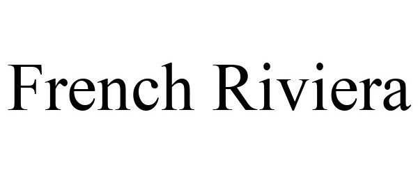 Trademark Logo FRENCH RIVIERA