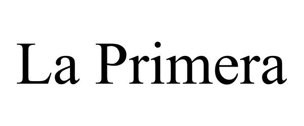 Trademark Logo LA PRIMERA