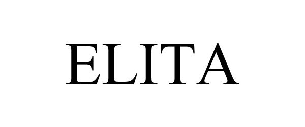 Trademark Logo ELITA