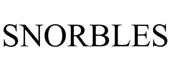  SNORBLES