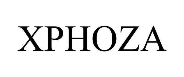Trademark Logo XPHOZA