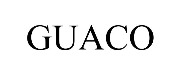 Trademark Logo GUACO