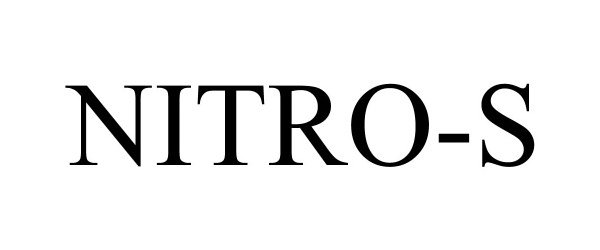 Trademark Logo NITRO-S