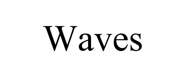 Trademark Logo WAVES