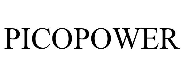 Trademark Logo PICOPOWER