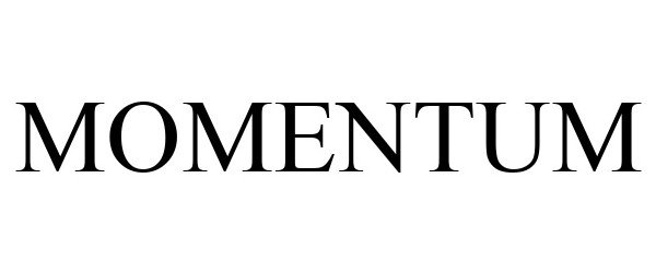 Trademark Logo MOMENTUM