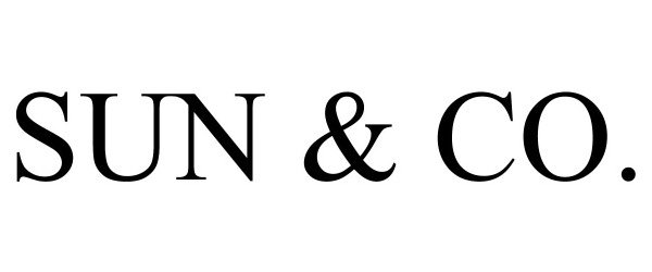 Trademark Logo SUN & CO.